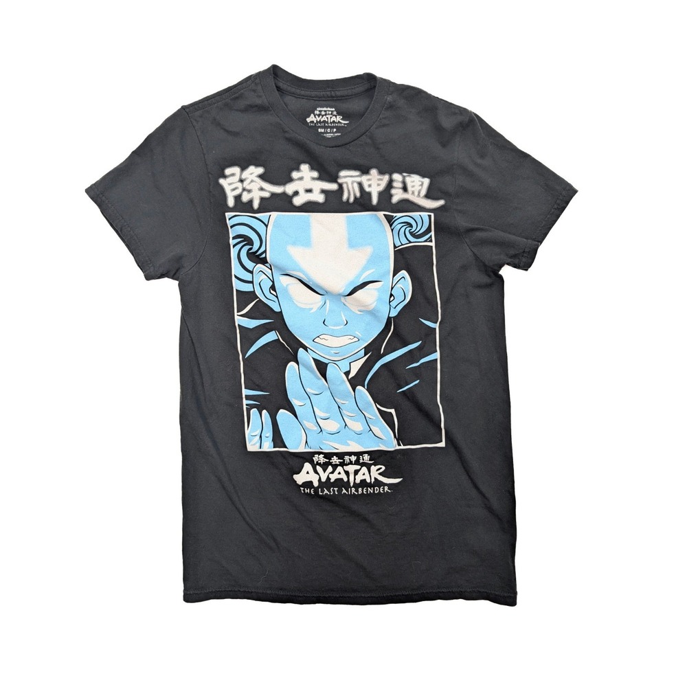 Nickelodeon Avatar The Last Air bender Black Graphic T-Shirt Women's‎ Size Small